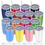 16 Pack Insulated Stainless Steel Coffee Tumblers