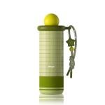 Brown 18 oz Insulated Tumbler with Straw