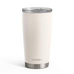Beige 20oz Stainless Steel Insulated Travel Tumbler
