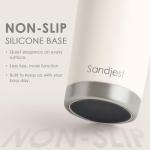 Beige 20oz Stainless Steel Insulated Travel Tumbler