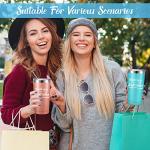 16-Pack Thank You Tumblers with Lids and Straws