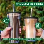 Kensal Home 24 Oz Insulated Iced Coffee Tumbler