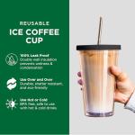 Kensal Home 24 Oz Insulated Iced Coffee Tumbler