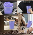 RNGODO 12oz Insulated Travel Coffee Mug
