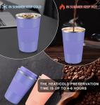 RNGODO 12oz Insulated Travel Coffee Mug