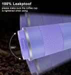 RNGODO 12oz Insulated Travel Coffee Mug