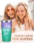20oz Insulated Tumbler for Nurse Appreciation