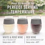 Cooling Wine Tumblers with Lid, Set of 2