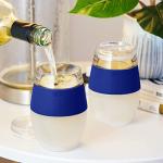 Cooling Wine Tumblers with Lid, Set of 2