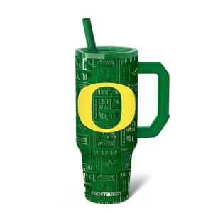 40 oz Stainless Steel Insulated Tumbler with Straw