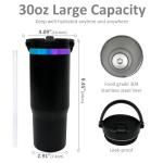 30 oz Vacuum Insulated Tumbler with Handle