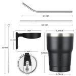 10 oz Stainless Steel Insulated Tumbler with Handle
