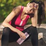 Rose Gold Insulated Tea Infuser Travel Mug