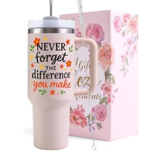 Never Forget Your Impact – 40oz Insulated Tumbler