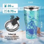 HAUSHOF 20 oz Stainless Steel Insulated Tumbler