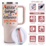 Never Forget Your Impact – 40oz Insulated Tumbler
