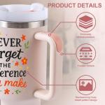 Never Forget Your Impact – 40oz Insulated Tumbler