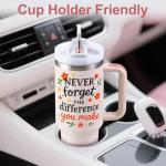 Never Forget Your Impact – 40oz Insulated Tumbler