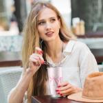 Trendy Pink Bow Monogrammed Tumbler for Teens