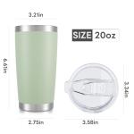 Orebigo 20 oz Stainless Steel Vacuum Insulated Tumbler