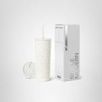 Insulated 24oz Tumbler with Lid and Straw