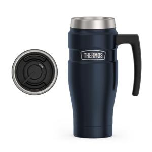 Thermos Stainless King 16oz Travel Mug - Midnight Blue