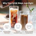 Fiirn Kide Clear Double Wall Tumbler, 420ml