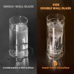 Fiirn Kide Clear Double Wall Tumbler, 420ml