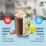 12oz Insulated Tumblers for Hot and Cold Drinks