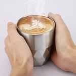 Beasea 10 oz Insulated Stainless Steel Cups - Set of 4