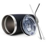 20oz Black Insulated Travel Mug 4 Pack