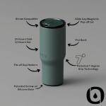 Zylo 24oz Insulated Stainless Steel Tumbler - Sagebrush