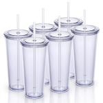 Zephyr Canyon 24oz Reusable Tumblers with Straws