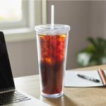 Zephyr Canyon 24oz Reusable Tumblers with Straws
