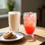 17oz Double Walled Insulated Glass Coffee Mugs