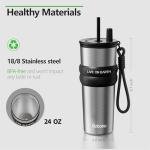 Ozbobo 24oz Insulated Stainless Steel Tumbler