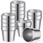 Set of 12 Insulated Stainless Steel Tumblers