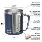 WETOWETO 14 oz Vacuum Insulated Camping Tumbler