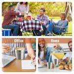 Set of 12 Insulated Stainless Steel Tumblers