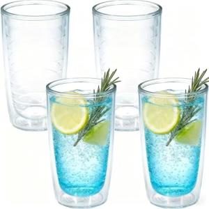 16oz Unbreakable Plastic Tumblers - Set of 4