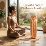 30 Oz Pure Copper Water Bottle Tumbler