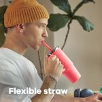 Hydro Flask 40 Oz Insulated Tumbler with Straw