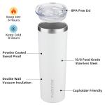 20 oz Insulated Skinny Tumbler 2 Pack