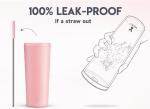 Meoky 24 oz Insulated Tumbler with Straw