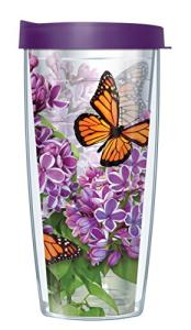 Monarch Butterflies Double Wall Insulated Tumbler