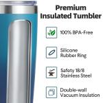 20oz Insulated Stainless Steel Tumbler 4-Pack