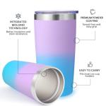 20oz Insulated Stainless Steel Tumbler 4-Pack