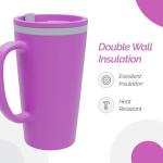Copco Cone 16oz Insulated Travel Tumbler (Purple)