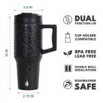 32 oz Leak Proof Tumbler with Handle & Straw
