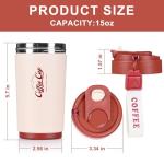 FrutPunch Insulated 15oz Travel Coffee Tumbler
